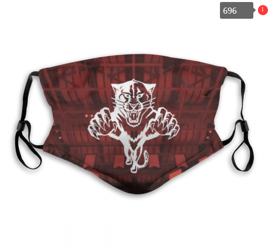 NHL Florida Panthers #1 Dust mask with filter->nhl dust mask->Sports Accessory